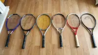 Lot of Tennis Rackets Racquets - $50