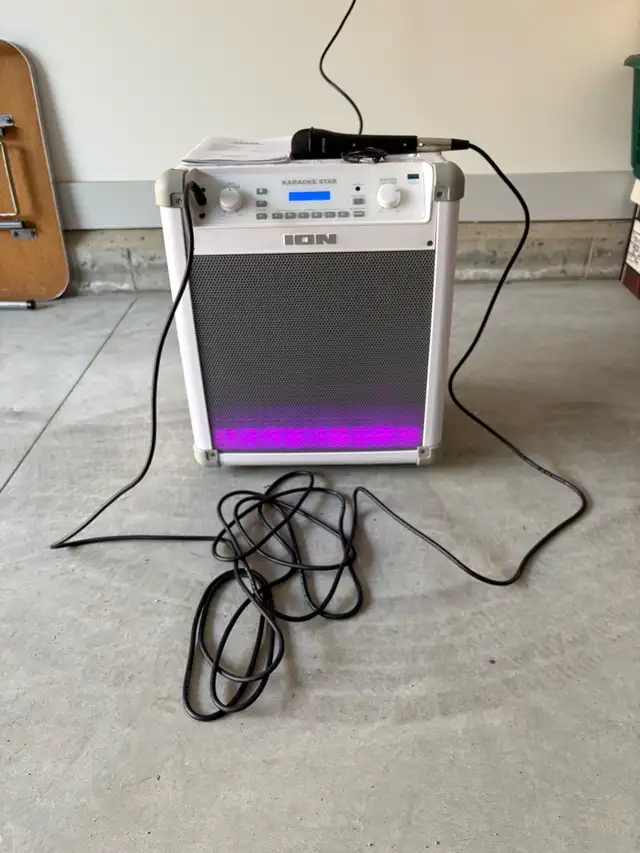 ION Karaoke Star Bluetooth Speaker System + Mic - Excl Cond600048664293550081