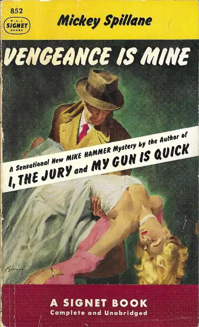 VENGEANCE IS MINE (Mike Hammer Novel) - MICKEY SPILLANE 1951 1st, View more