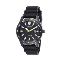 Citizen Quartz Men's Watch with Rubber Strap | Free Shipping