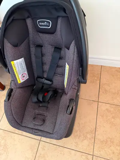 Evenflo car seat for infants. Hardly used !!, View more
