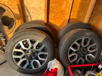 Selling because I sold my car with snow tires so I still have the OEM tires and rim in my garage. On...