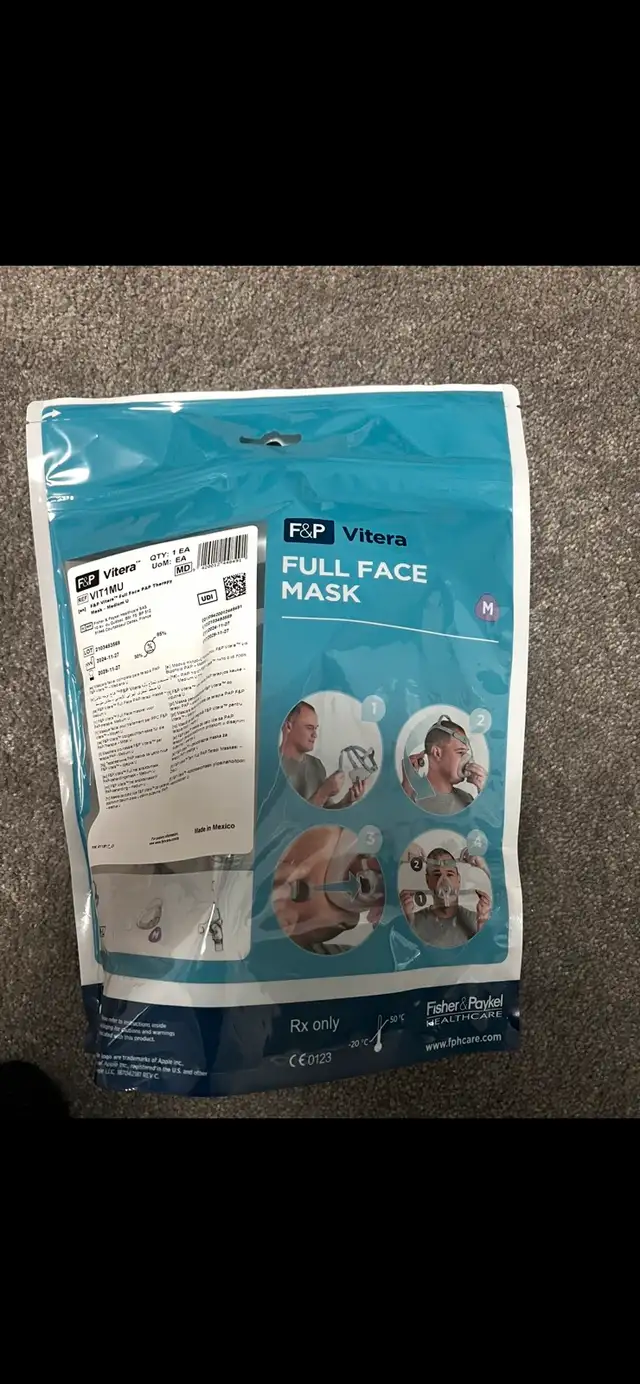 Cpap mask and heated hose 62863262521473121