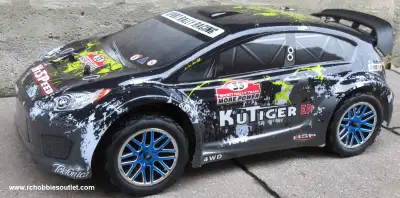 New 1/10 Scale Brushless Electric RC Sport Rally Car Get into serious club racing or just have fun a...