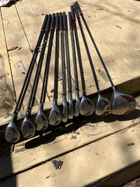 Links full set used golf clubs