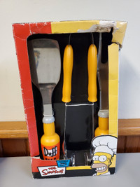 The Simpsons Ensemble BBQ Set New In Box.