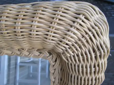 Wicker mirror, View more