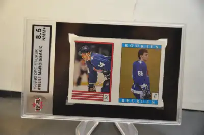 1989 -90 o pee chee hockey Joe Sakic RC #41 / Mario Marois #185, View more