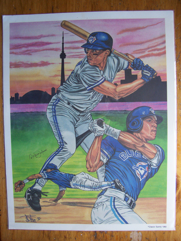 Limited edition 11" x 14"numbered Baseball prints 1992 in Arts & Collectibles in Trenton - Image 4