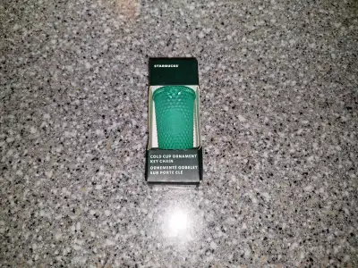 Starbucks Cold Cup Ornament Keychain 2022, View more