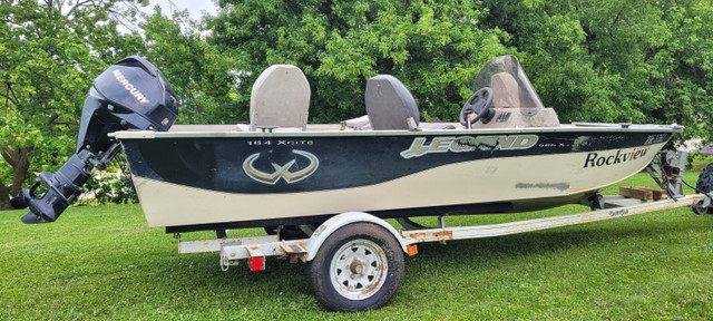 Fishing Boat for Sale "Legend Boat" Motor and Trailer in Powerboats & Motorboats in Barrie