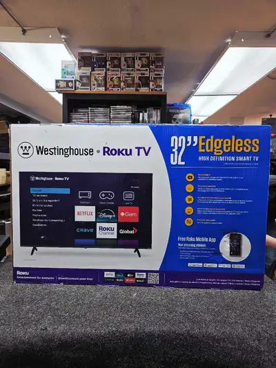 Téléviseur Roku Westinghouse 32 pouces, View more