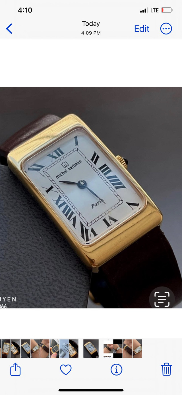 Michel herbelin vintage unisex watch in Jewellery & Watches in Regina - Image 2