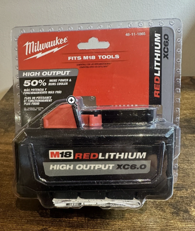Milwaukee M18 6Ah Battery, View more