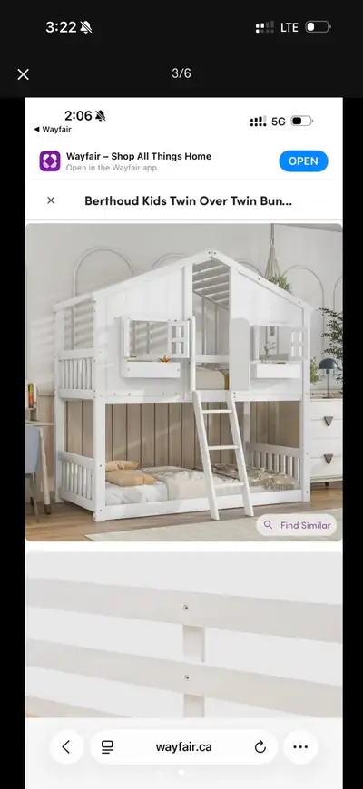Brand new never used Twin bulk bed kids, View more
