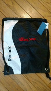 Reebok / Hockey News drawstring backpack (BRAND NEW)
