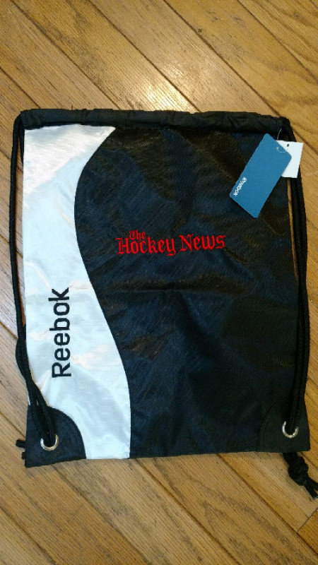 Reebok / Hockey News drawstring backpack (BRAND NEW) in Hockey in Oshawa / Durham Region