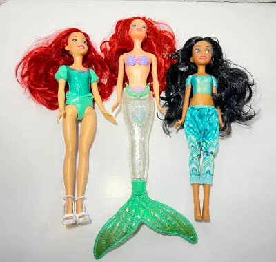 Disney Barbie Princess Lot of 3, View more