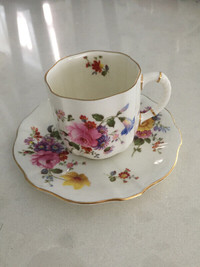 Royal Crown Derby “Posies” demitasse cup and saucer