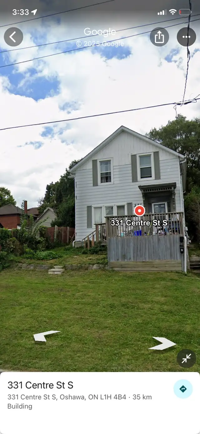 oshawa downtown 2 bedroom unit for rent