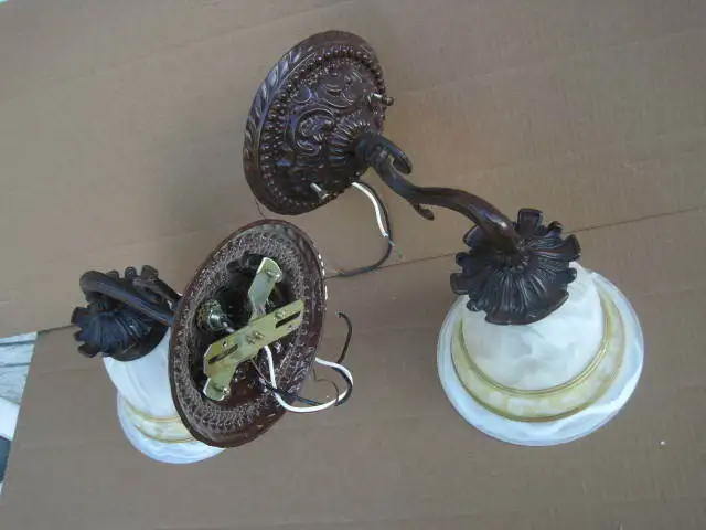 Luminaires Retro Plafonnier et Appliques / Light Set - 80$ in Indoor Lighting & Fans in City of Montréal - Image 8