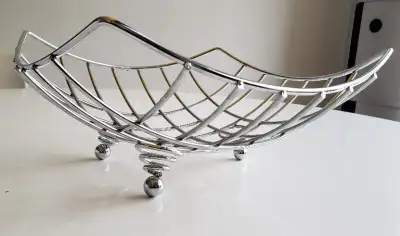 Contemporary Wire Fruit Basket, View more