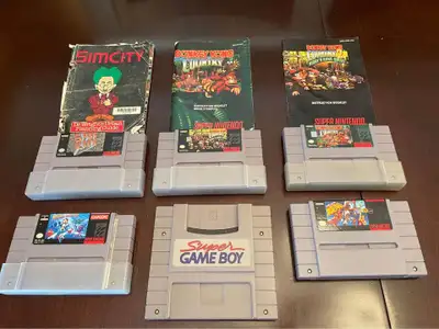 ONLY 2 SUPER NINTENDO SNES GAMES LEFT, View more