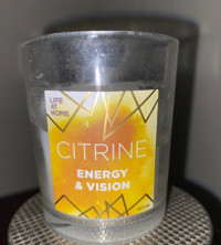Citrine candle 