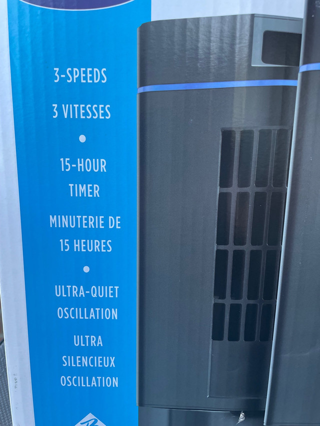 2 x table fans / 2 x ventilateur de table ( with remote control  dans Éclairage intérieur et plafonniers  à Ville de Montréal - Image 2