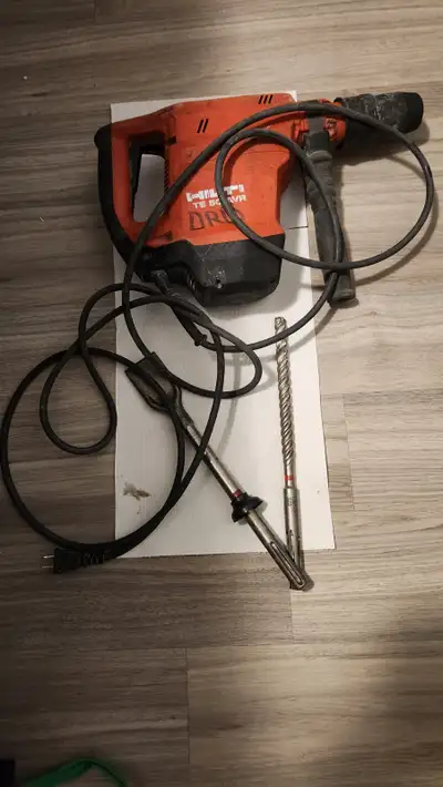 hilti te 50avr hammer drill bits chissells 645 cash only, View more
