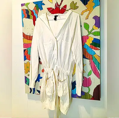 L.A.M.B. By Gwen Stefani silk drawstring dress/ tunic, View more