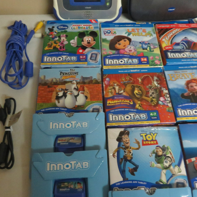 InnoTab with Gray Carrying Case + 13 Video Games included in Older Generation in Red Deer - Image 4