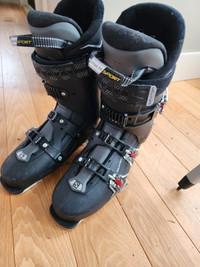 Salomon QST Pro 90 Ski Boots Black Size 29 Mens