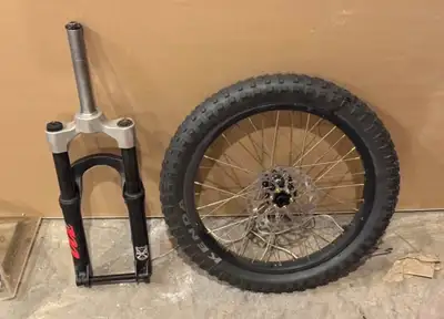 20” BMX Suspension Fork and Wheel, View more