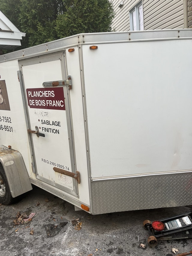 Remorque fermé 5x8 tous alluminium Remorques utilitaires Lanaudière