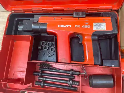 Hilti DX 450 with 500+ charges and 500+ nails , View more