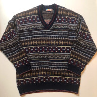 Vintage Consul Mens Wool Sweater Large