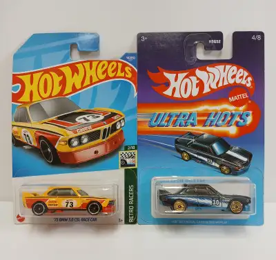 '73 BMW 3.0 CSL Race Car. 2 Colour Variations 2022 Hot Wheels, View more