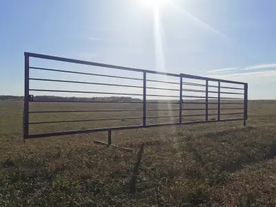 2 3/8 pipe, 3/4 rod, $475 each. There are also panels with 12 and 1'4-foot gates. I can do a better...