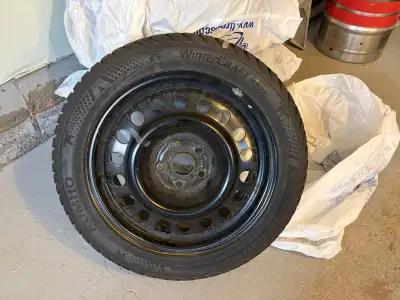 Tires were used only for 1 winter season ( apprx 5000km). I bought a new car so I am selling these t...