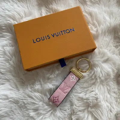 Louis Vuitton Pink Keychain Brand New in Box, View more