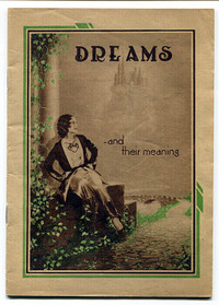 DREAMS AND THEIR MEANING DR. CHASE'S DREAM BOOK VINTAGE PAMPHLET
