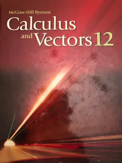 calculus and vectors 12 textbook in Books in Ontario | Kijiji