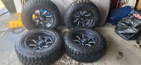 12.5 x 35 R20 Nokian with Fuel Rims