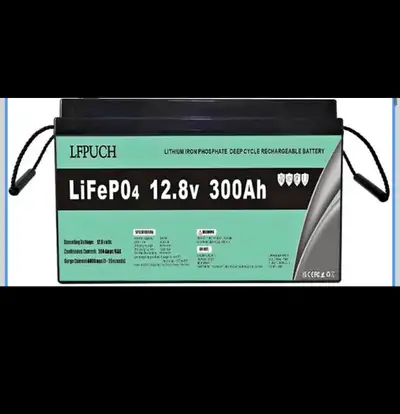 Brand new 12V 300AH LiFePO4 Battery Lithium leisure battery, Lithium Iron Phosphate Battery instead...