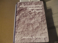 Environmental chemistery of soils de McBride - In english