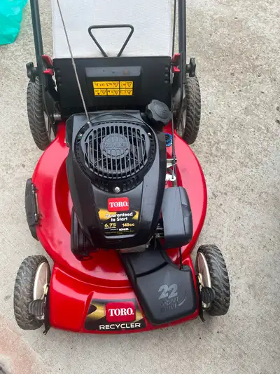 Toro recycler 22 inch Front Wheels Drive Lawnmower, View more