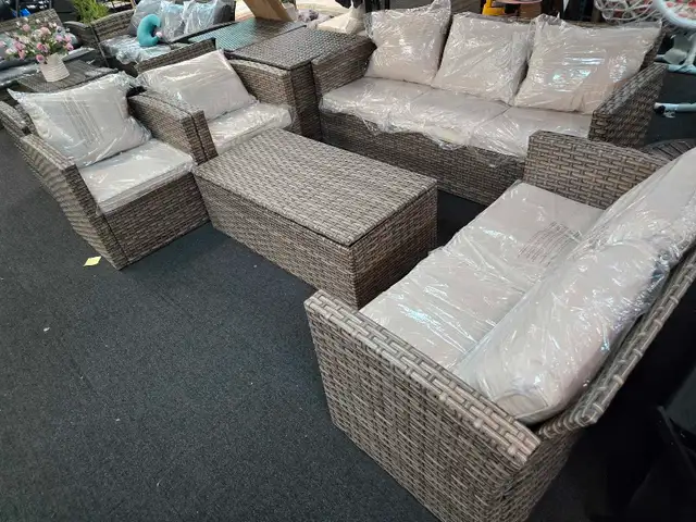 6 Pieces Patio Sofa Set62864361254785122