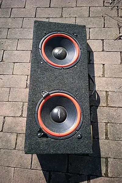Built speaker box, 10 inch woofers, non-powered, sell or trade, View more