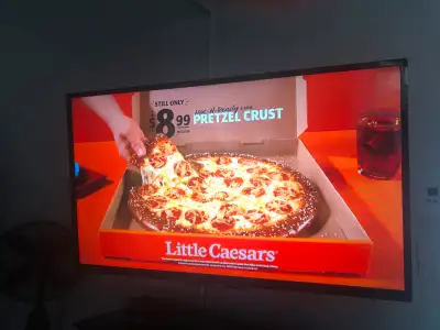 49” Philips TV model number 49PFL4909F7. Great picture. Upgraded to larger screen. No need for this...